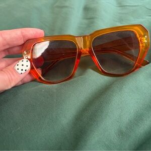 Target Bold Amber Sunglasses